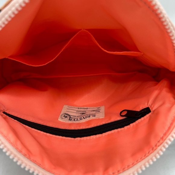 R. Riveter Floral Canvas Crossbody Bag - Multicolor Gold Hardware - Picture 9 of 10